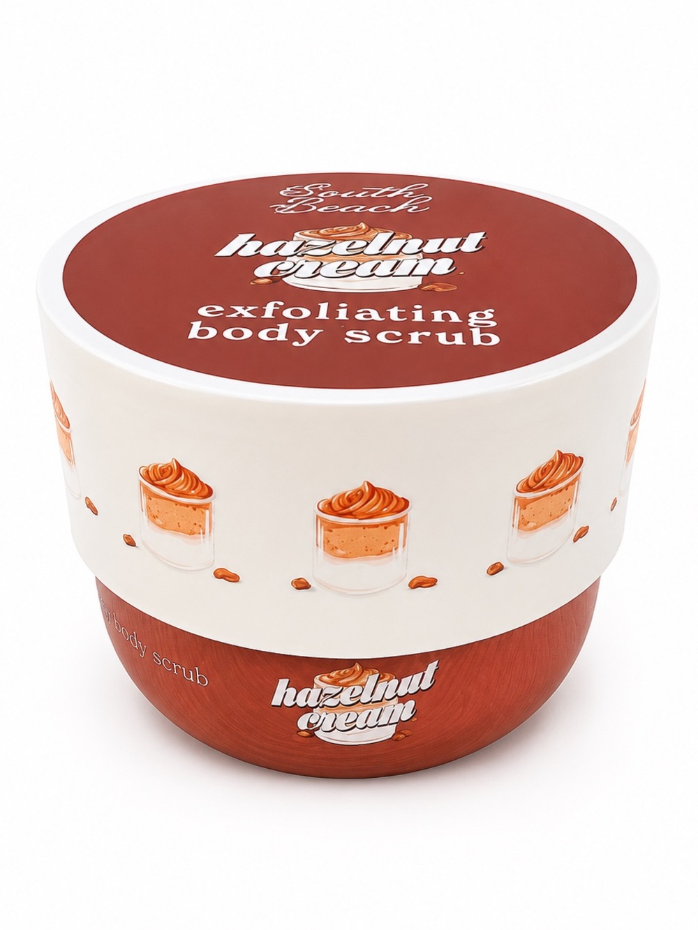 South Beach Hazelnut Cream Exfoliating Body Scrub